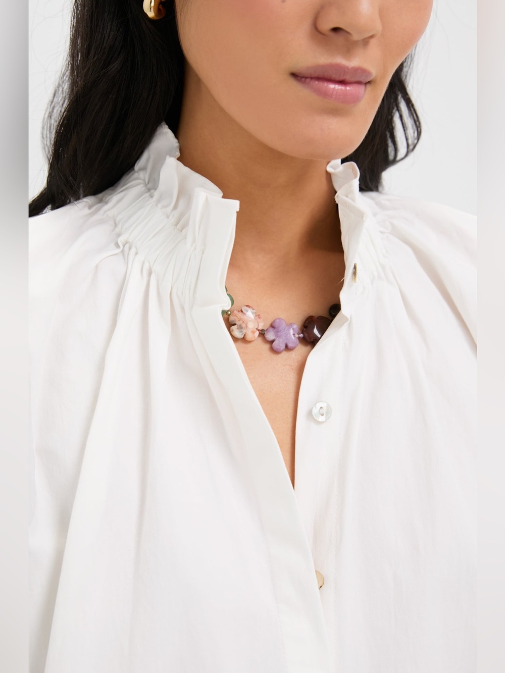 Pomander Place White Rae Blouse - Picture 3 of 11